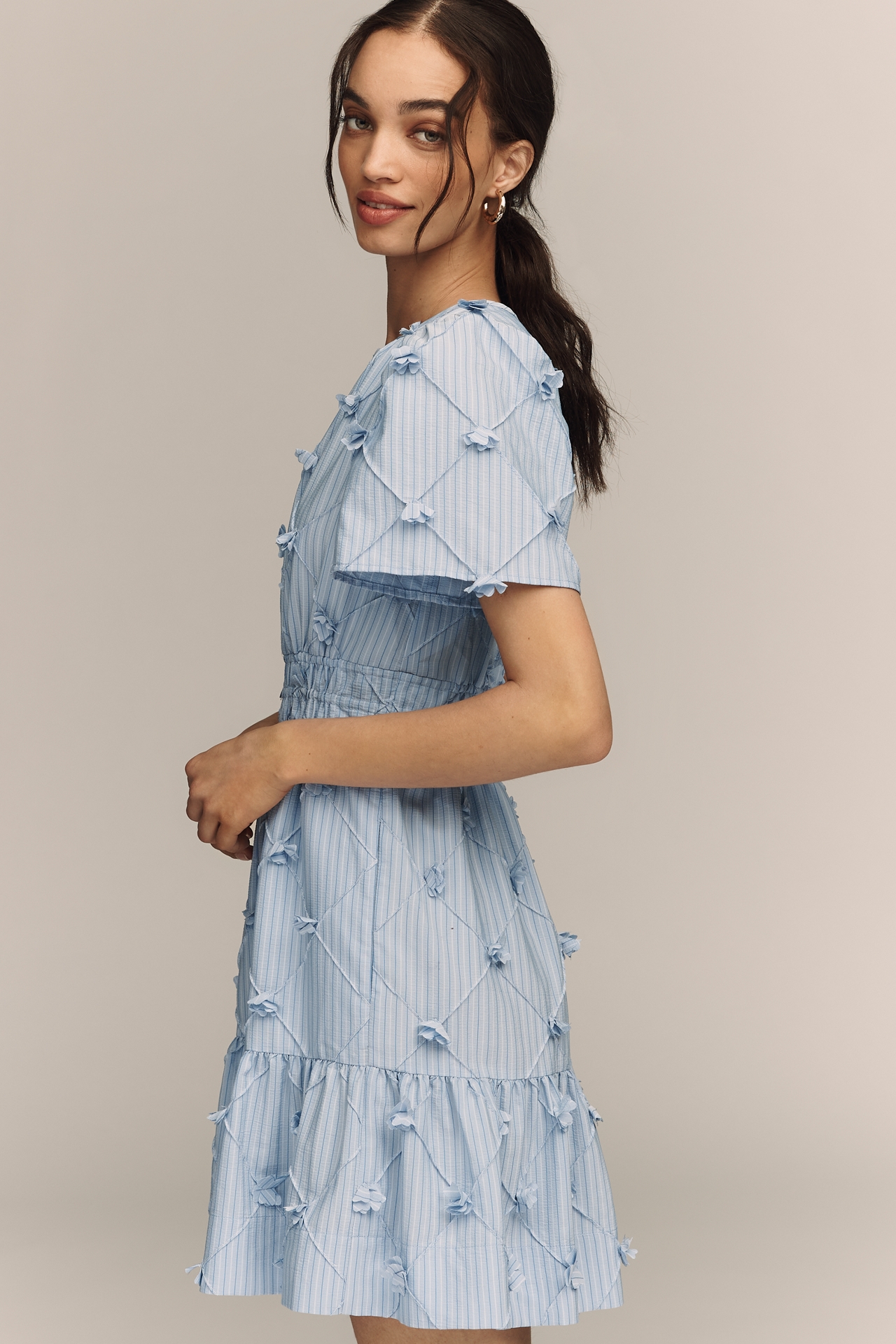Somerset 3D Floral Mini Dress