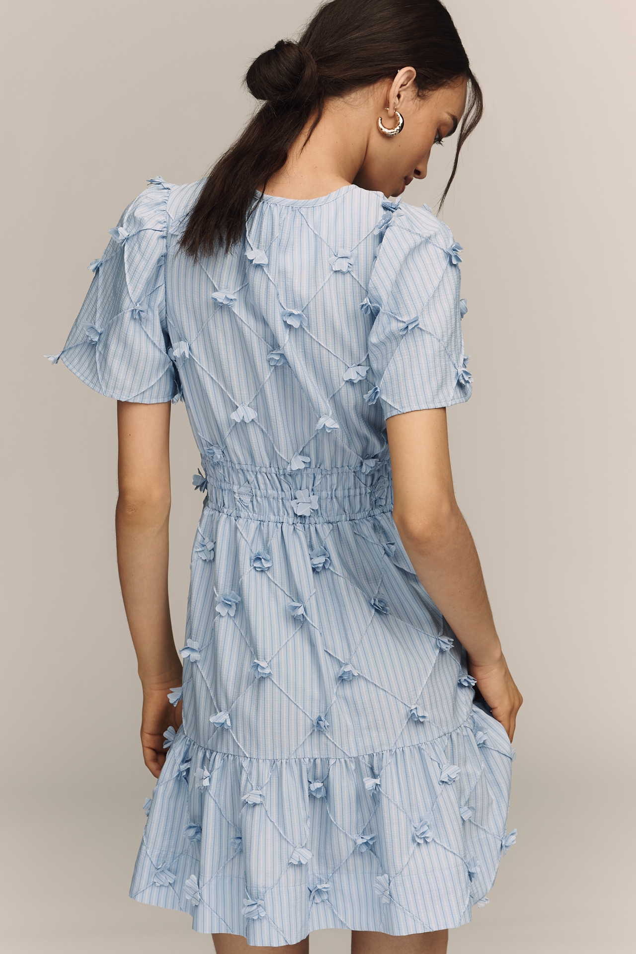 Somerset 3D Floral Mini Dress