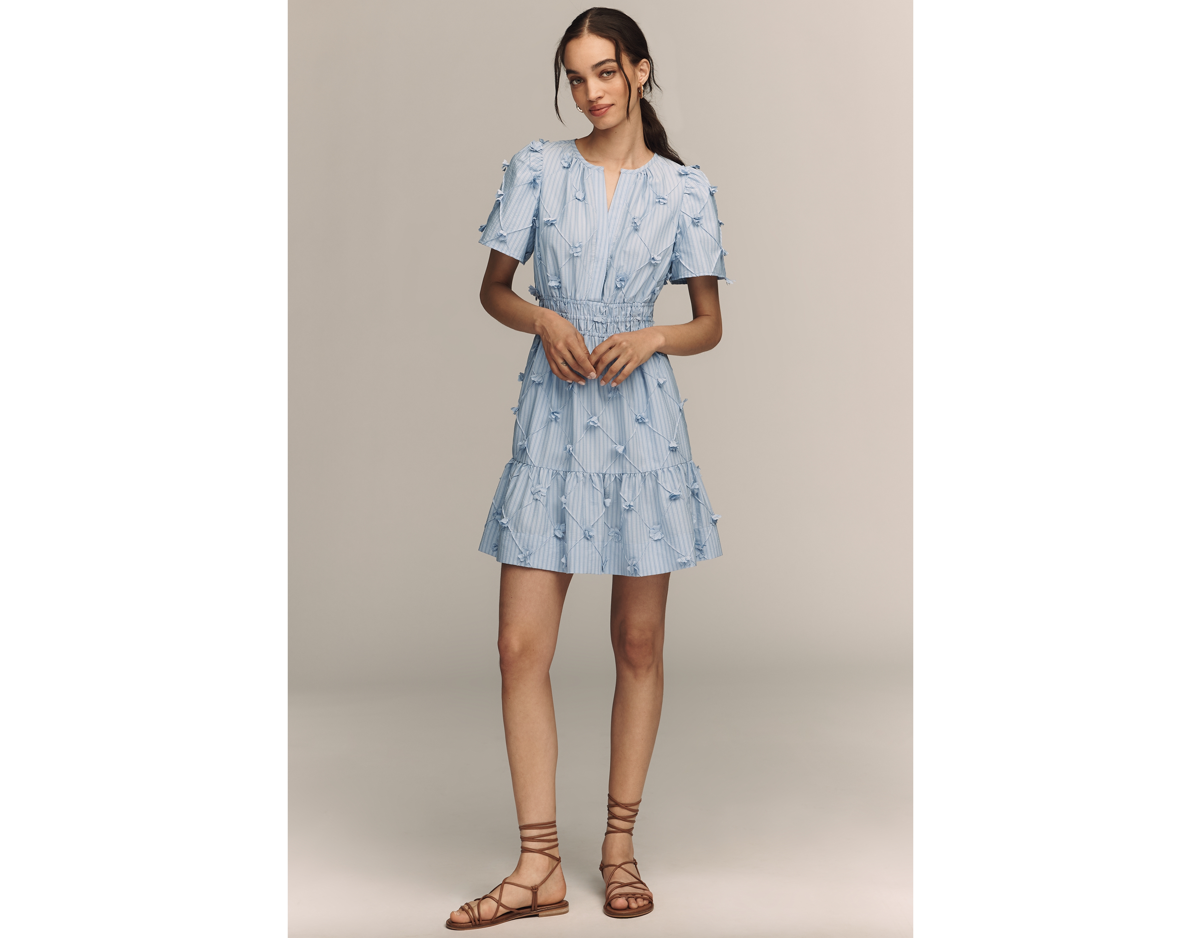 Somerset 3D Floral Mini Dress