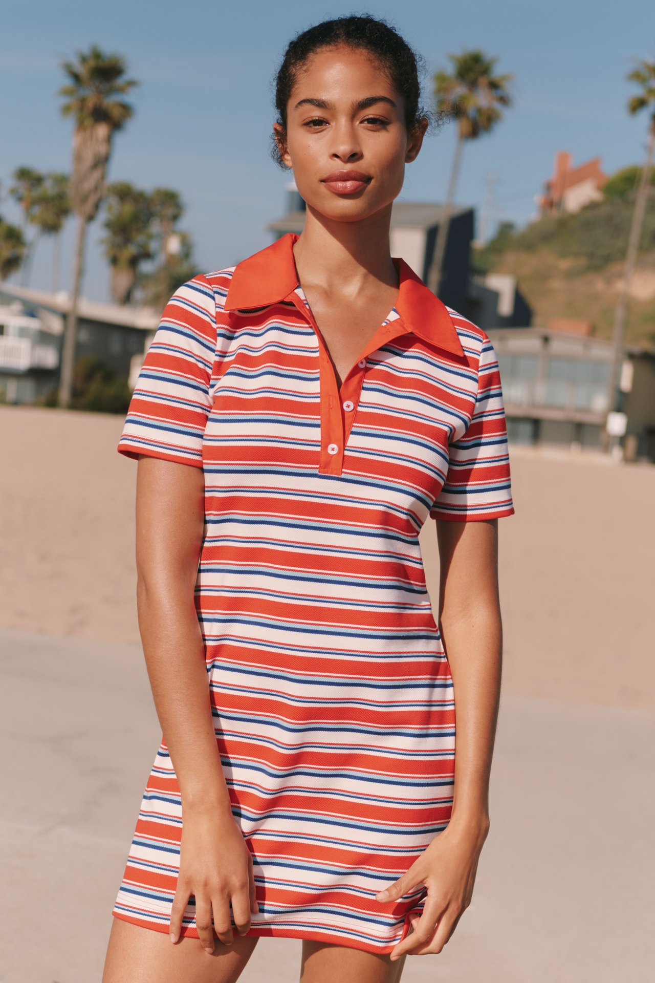 Maeve Polo Mini Dress