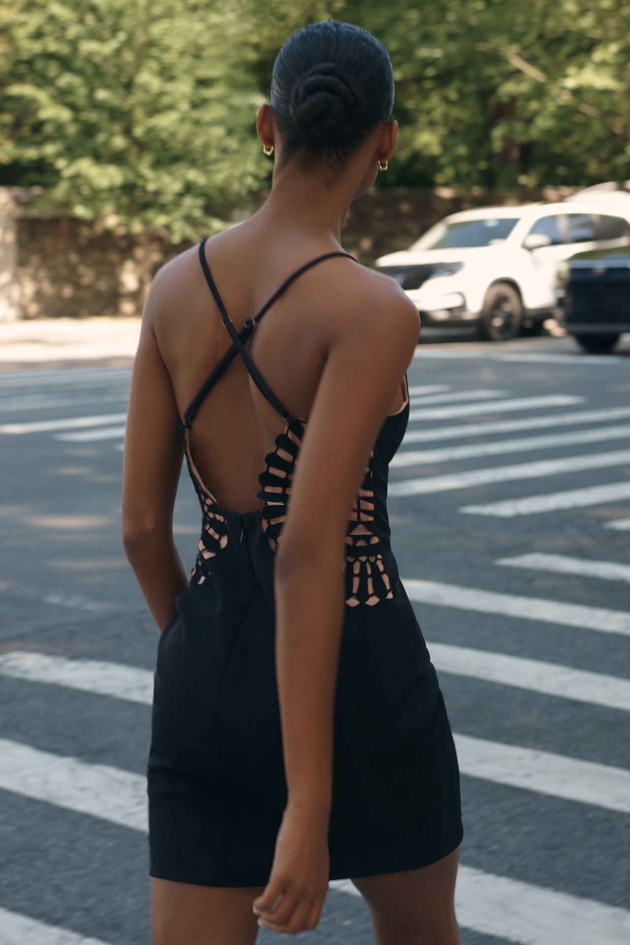 By Anthropologie Cutwork Dress
