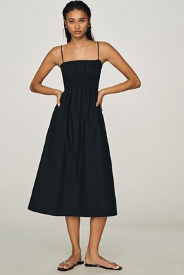 En Saison Darby Sweetheart Midi Dress | Anthropologie