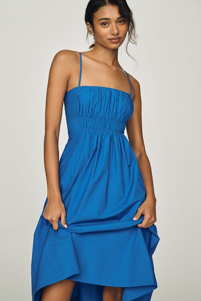 Abito Midi in Cotone Arricciato Maeve #3