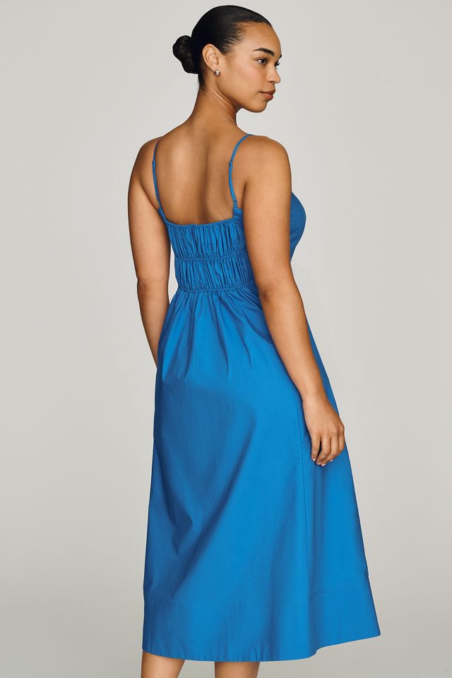Abito Midi in Cotone Arricciato Maeve #6