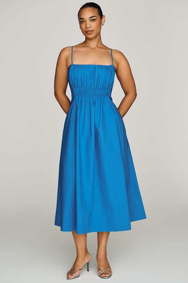 Abito Midi in Cotone Arricciato Maeve #7