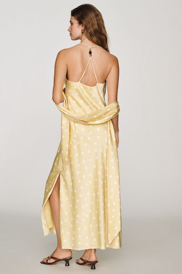Maeve Scarf Midi Slip Dress #3