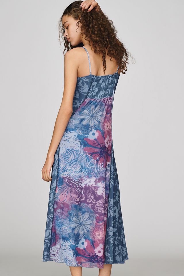 Pilcro Mesh Seamed Midi Dress #2