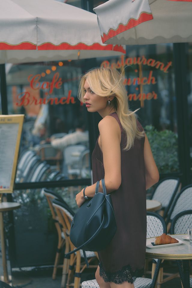 Mini robe évasée sans manches Emmy Maeve #3