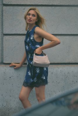 Maeve Emmy Sleeveless Swing Mini Dress