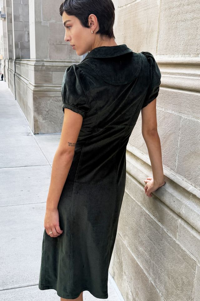 Pilcro Rebekah Corduroy Slim Midi Dress #6