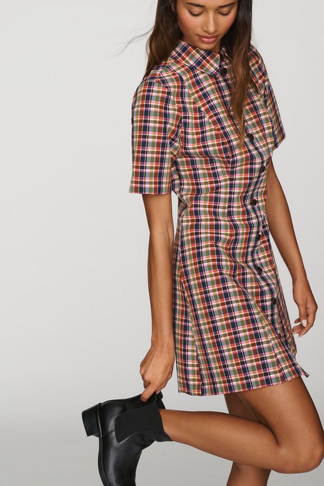 By Anthropologie Pollie Swing Mini Dress #1
