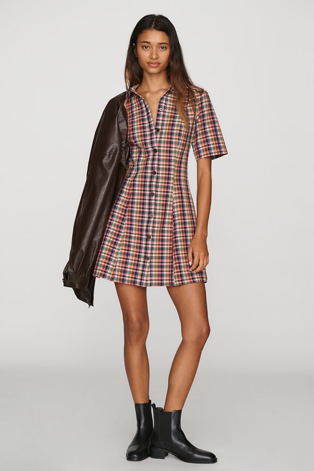 By Anthropologie Pollie Swing Mini Dress #2