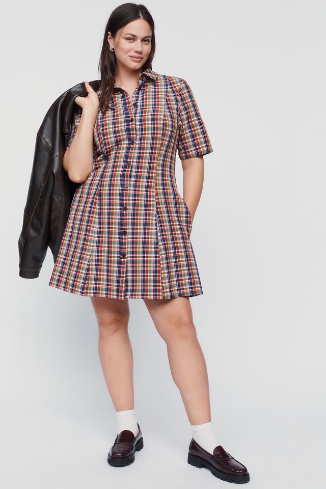 By Anthropologie Pollie Swing Mini Dress #5