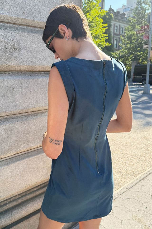 Pilcro Kendal Faux Suede Mini Dress #1