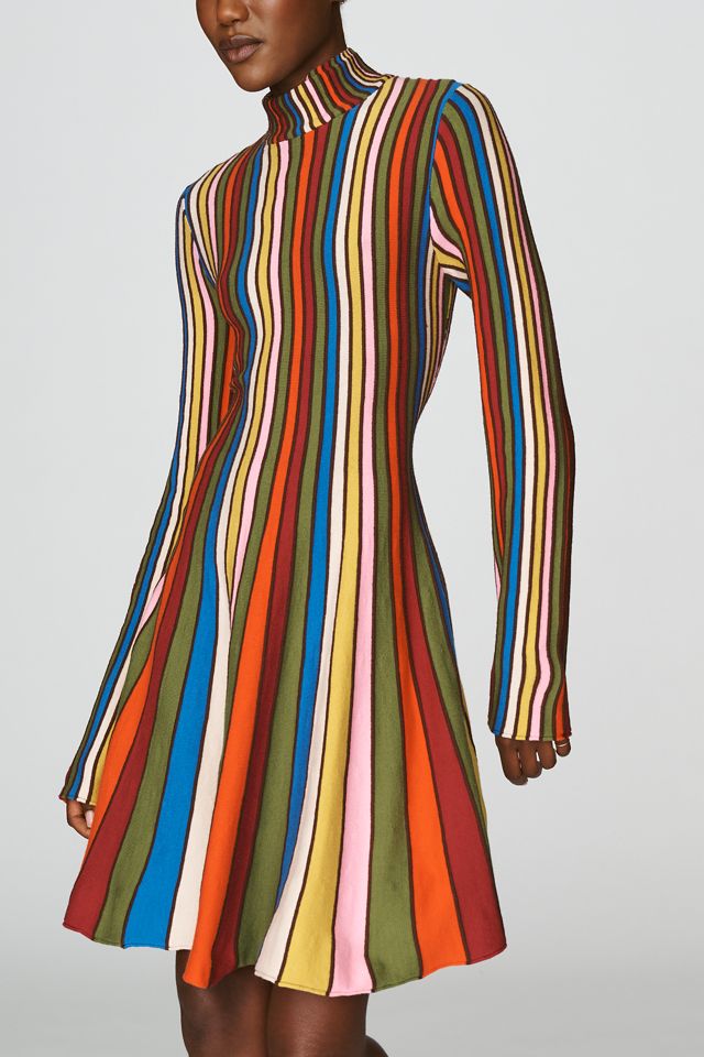 Maeve Mock Neck Knit Mini Dress #3