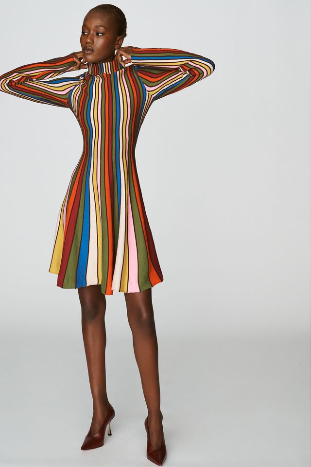 Maeve Mock Neck Knit Mini Dress #2
