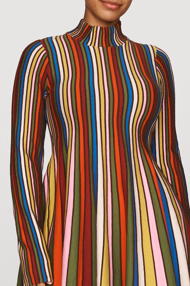 Maeve Mock Neck Knit Mini Dress #7