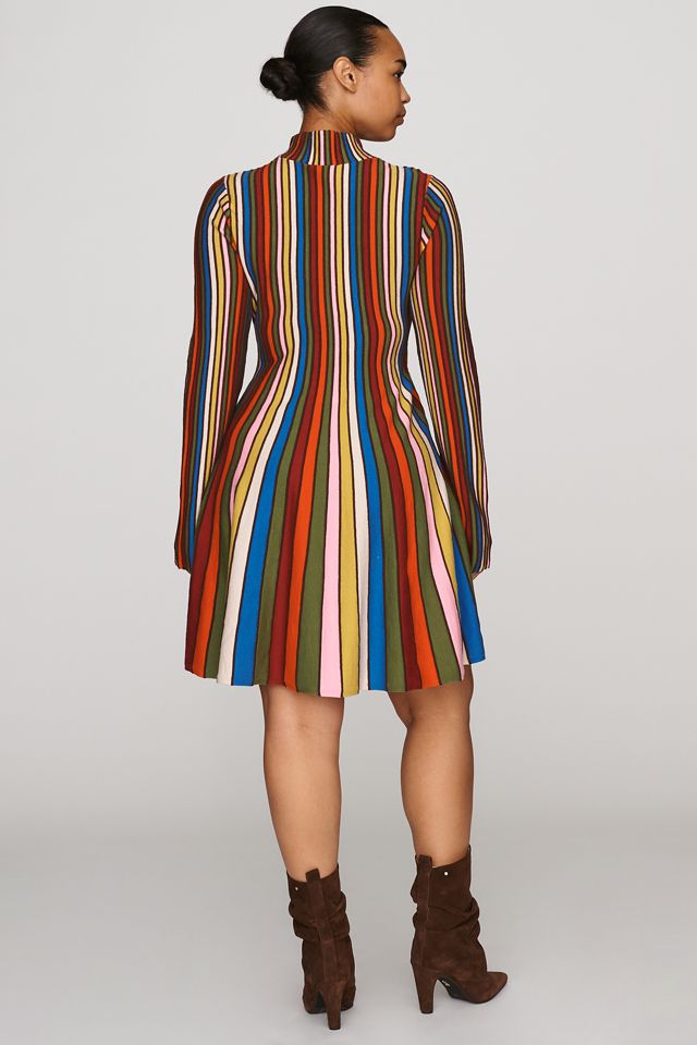 Maeve Mock Neck Knit Mini Dress #8