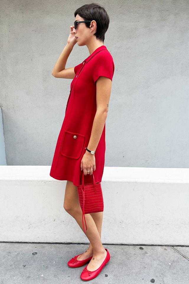 Maeve Wool Blend Sweater Mini Dress #1