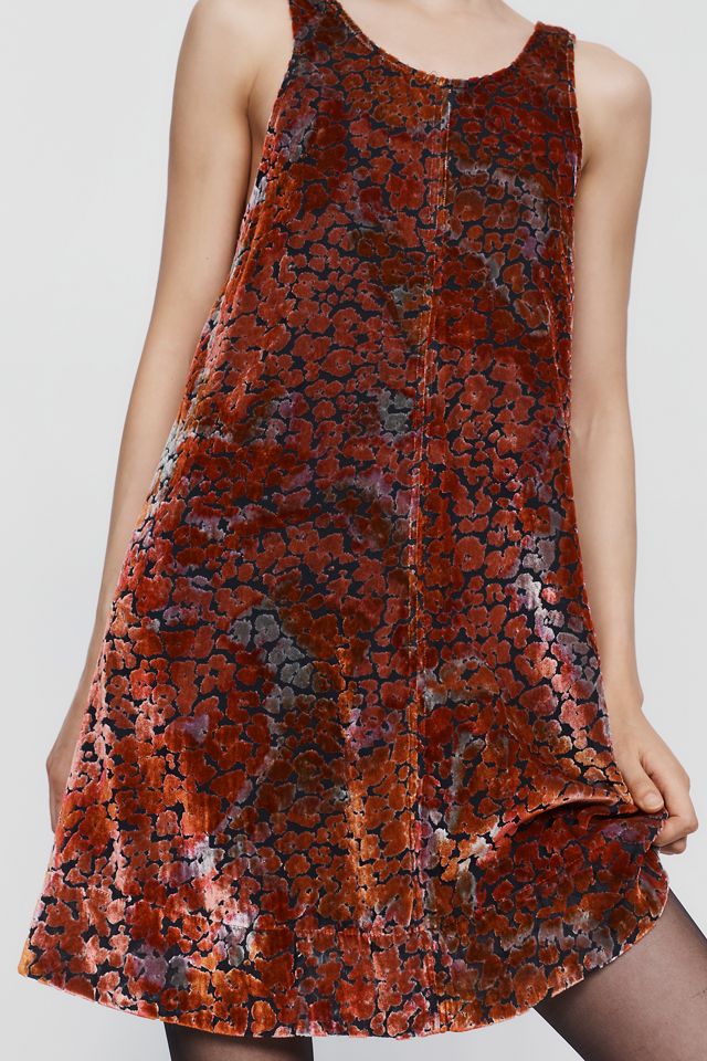 Maeve Keiko Velvet Mini Dress #1