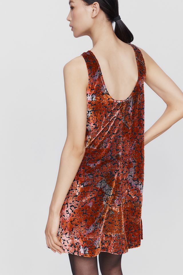 Maeve Keiko Velvet Mini Dress #2