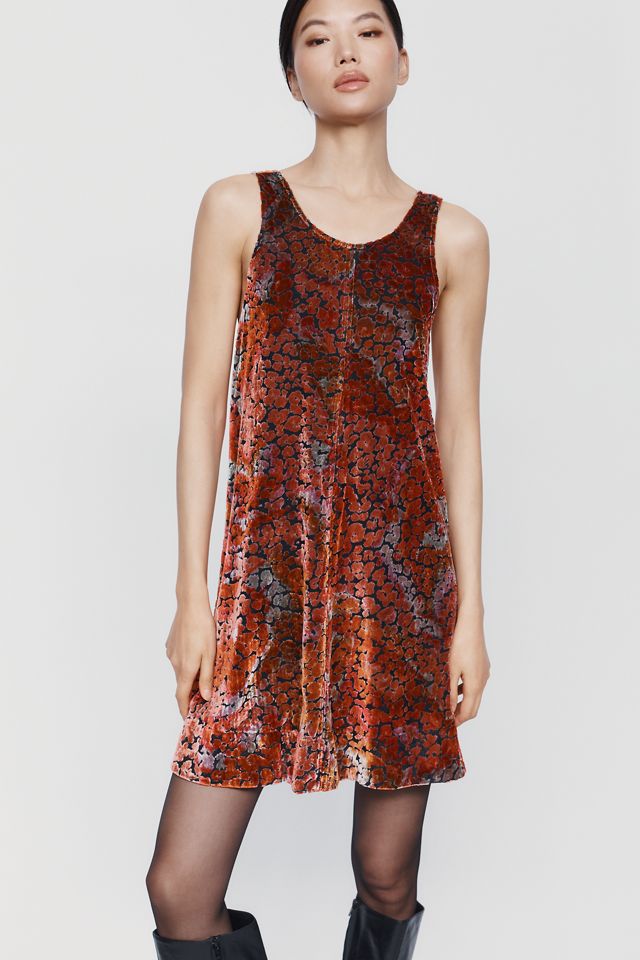 Maeve Keiko Velvet Mini Dress #3