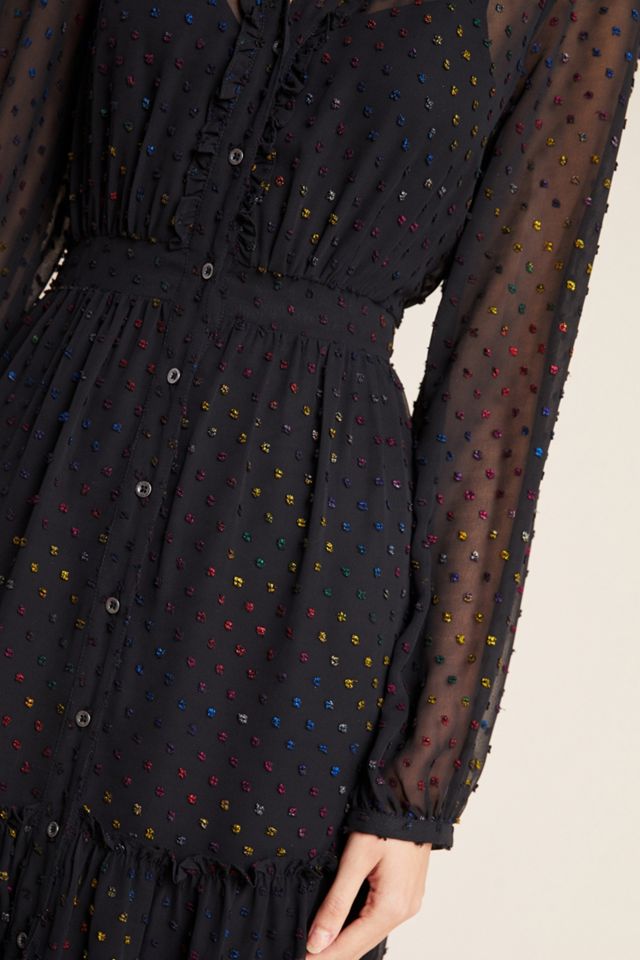 Audrey Clip Dot Shirtdress #3