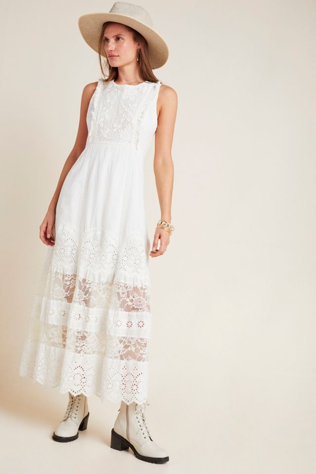 Liliana Lace Maxi Dress