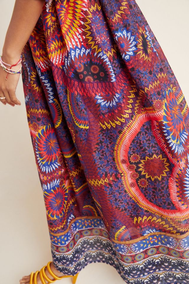 Maren Embroidered Maxi Dress #3