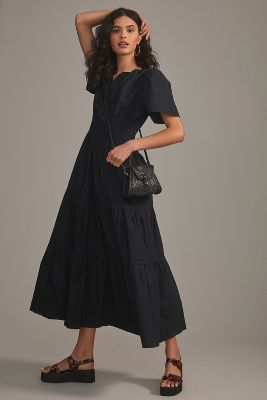 AURELIA Strappy Backless Maxi Dress (Black Silk Crepe) – Zoo Label