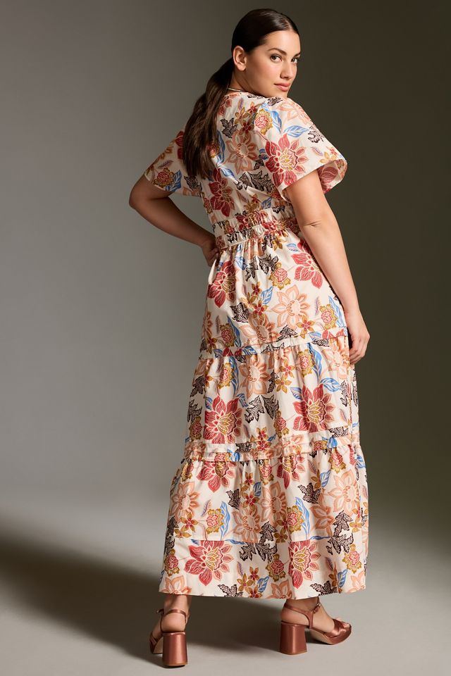 Anthropologie Somerset Dress Review - With Wonder and Whimsy  Plus size  outfits, Maxi dress pattern, Print chiffon maxi dress