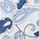 Blue & White Floral Mosaic