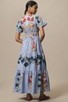 Endless Rose Sleeveless Floral Jacquard Mini Dress