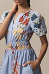 Endless Rose Sleeveless Floral Jacquard Mini Dress