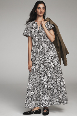 The Somerset Collection By Anthropologie The Somerset Maxi Dress In Multi