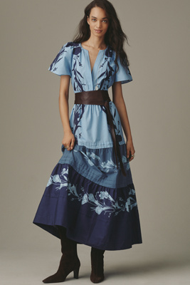 The Somerset Maxi Dress | A-line Smocked Waist Dress | Anthropologie