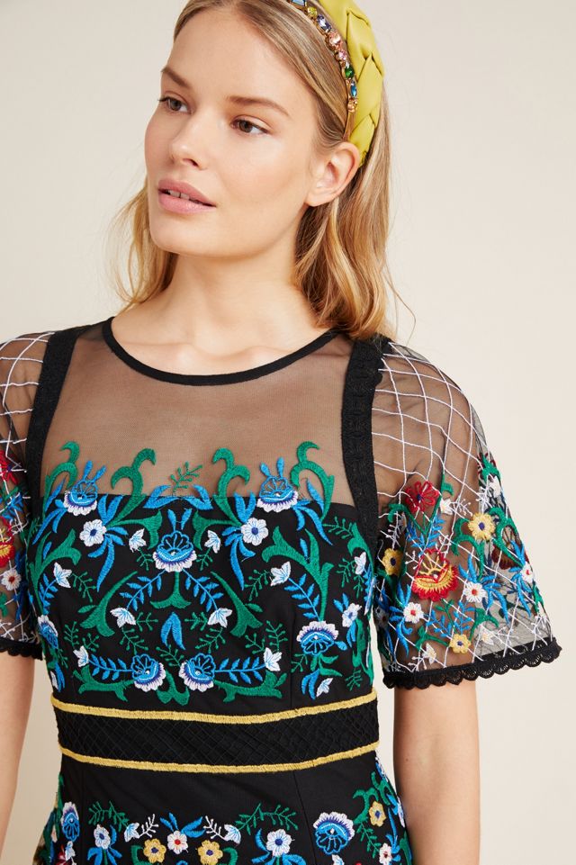 Esther Embroidered Midi Dress #2
