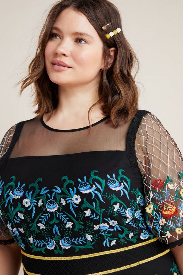 Esther Embroidered Midi Dress #6