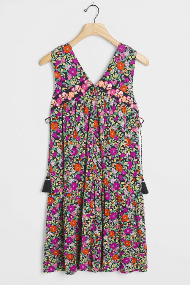 Aida Embroidered Mini Dress #1
