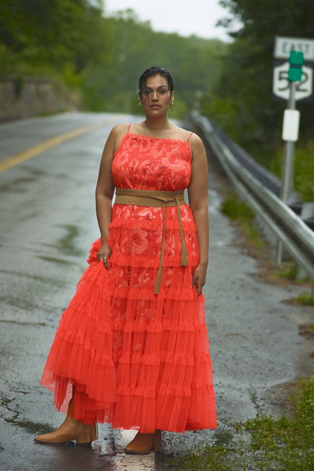 anthropologie green tulle dress Stunning Green A Line Long Prom Dress for Bridesmaids and Formal Events main image 0