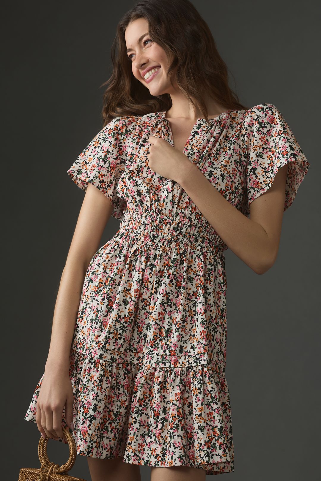 white christmas dresses Maven Midi Dress in Ivory main image 0