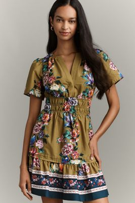 Anthropologie★Love The Label x Liberty London Midi Dress Love The Label x Liberty London Smocked Midi Dress