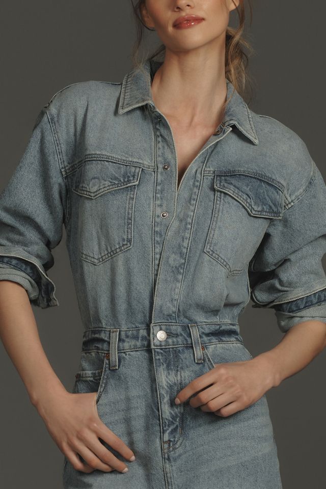 Pistola Amira Denim Midi Dress #2