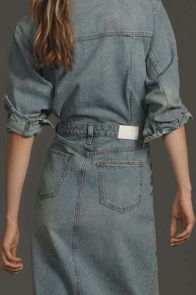 Pistola Amira Denim Midi Dress #3