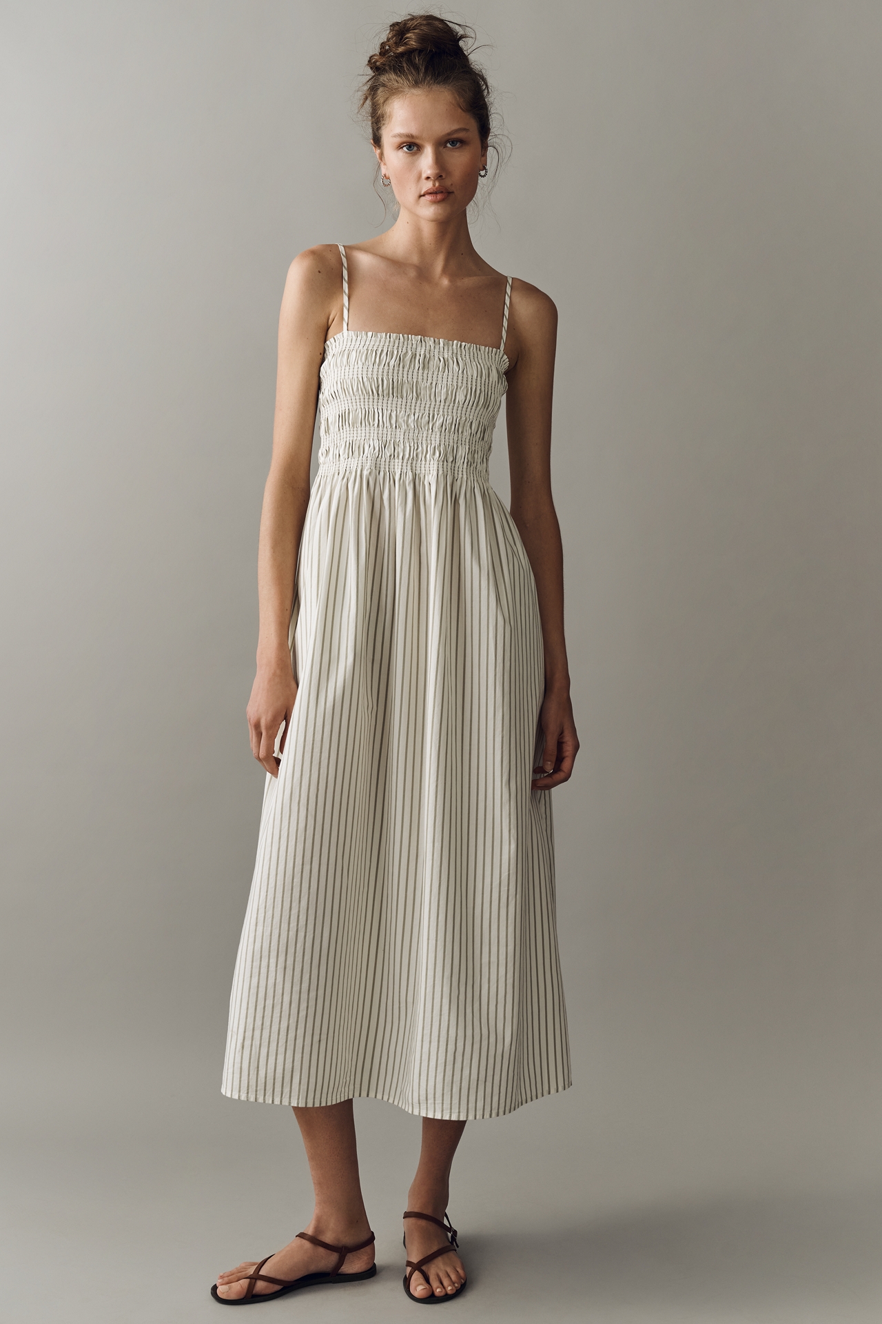 Pistola Bianca Sleeveless A-Line Maxi Dress