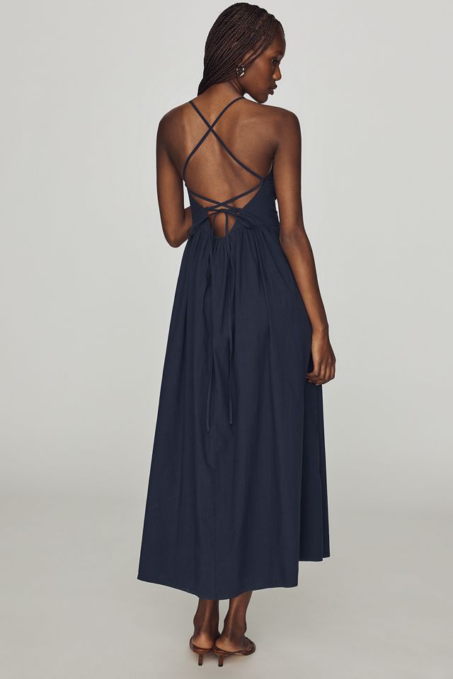 Pistola Sadee Square-Neck Maxi Dress | Anthropologie