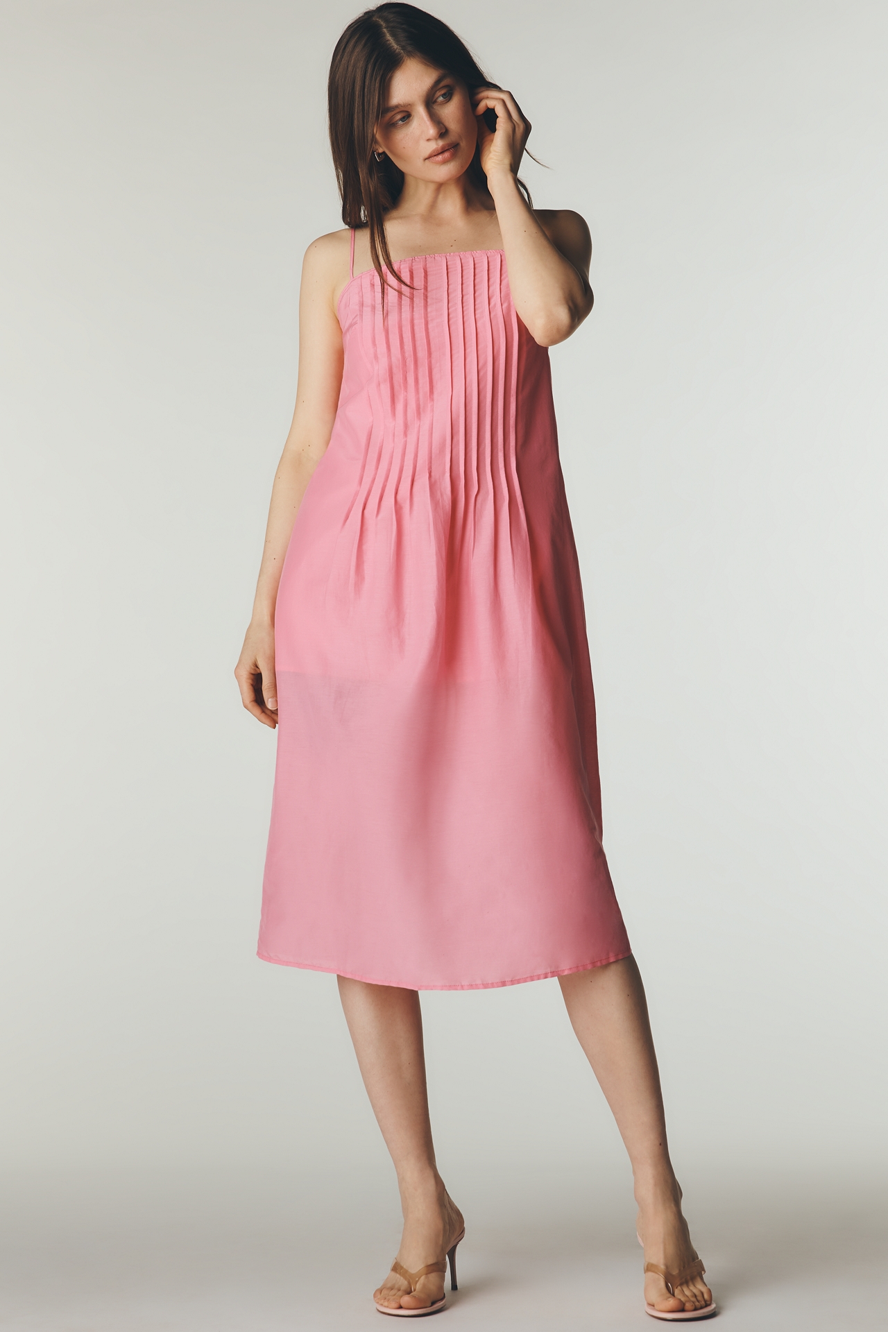 Pistola Misa Cotton Silk Midi Dress