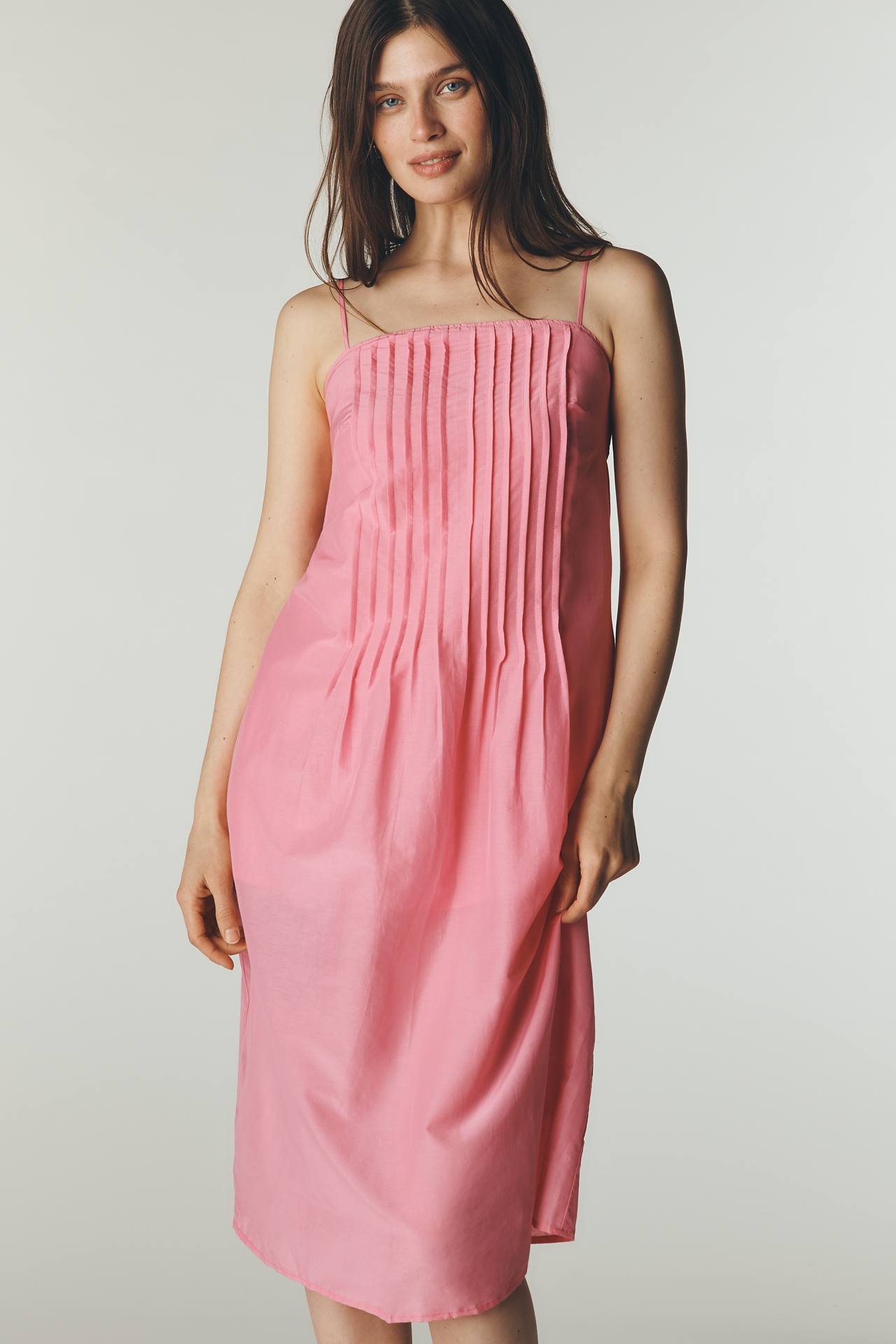 Pistola Misa Cotton Silk Midi Dress