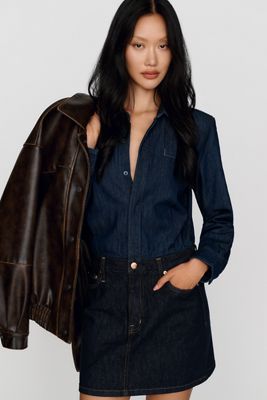 Pistola Pixie Denim Shirtdress