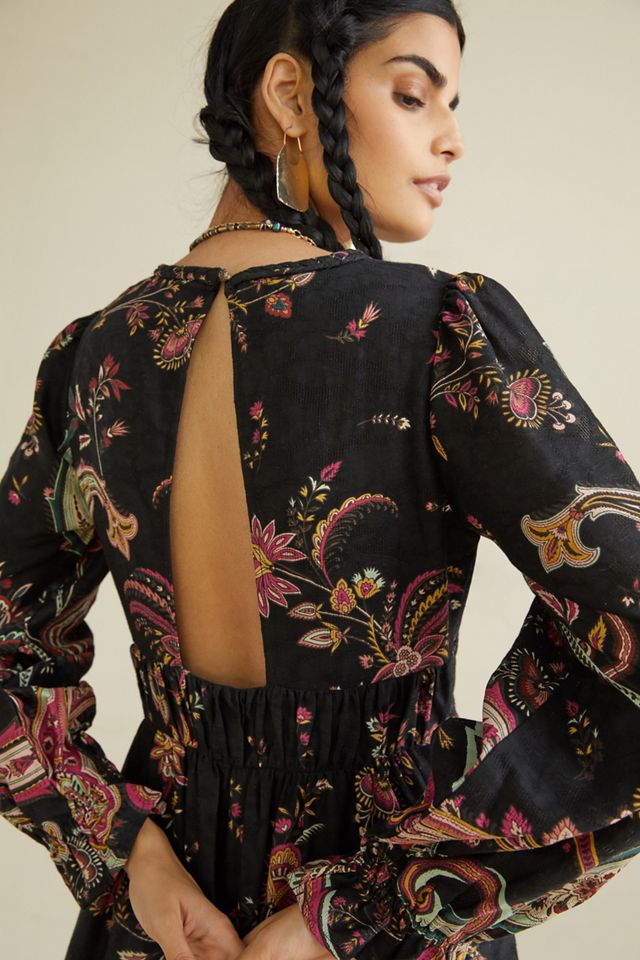 anthropologie paisley maxi dress Paisley Maxi Dress